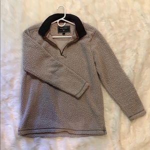 gray true grit fluffly jacket!